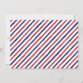 Rood Wit & Ik Doe Datum Bewaren Kaart (Achterkant)