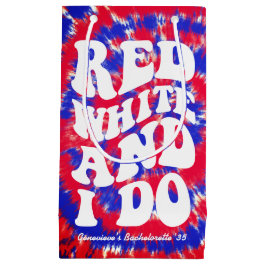 Rood Wit Ik Doe Onafhankelijkheidsdag Bruidsfeest Klein Cadeauzakje