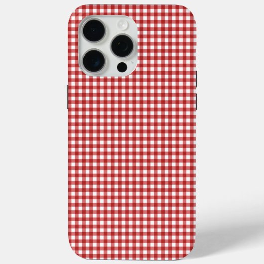 Rood Wit Illustratie Eenvoudige Kerstmis Case-Mate iPhone Case (Achterkant)