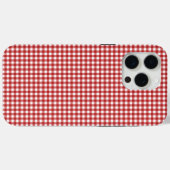 Rood Wit Illustratie Eenvoudige Kerstmis Case-Mate iPhone Case (Achterkant (horizontaal))