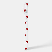 Rood & Wit iPhone Hoesje (Linkerkant)