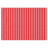 Rood & Wit Kerst Gebreid Patroon Tafelkleed (Voorkant (Horizontaal))