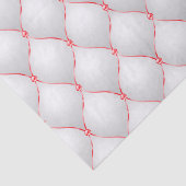 ROOD & WIT KERST GEPOFT PATROON TISSUEPAPIER (Detail)