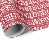 Rood wit kerstkeukenpapier Patroonpapier Cadeaupapier (Rol Hoek)