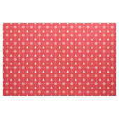 rood wit kerstpatroon stof (Yard (91,4 cm))