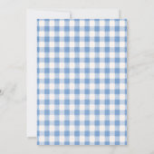 Rood Wit & Komend Baby Shower Bingo Kaart (Achterkant)