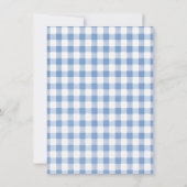 Rood Wit & Komend Baby Shower Uitnodiging (Achterkant)