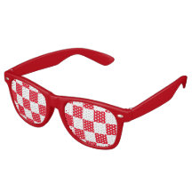 Rood-wit Kroatisch schaakbordpatroon