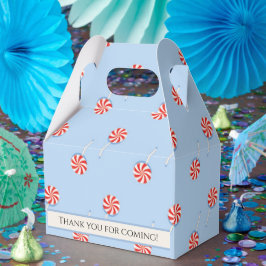 Rood & Wit Lollipop Patroon Favoriete Doos Bedankdoosjes