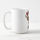 Rood, Wit & Loopt Hooglandrund  Koffiemok (Links)