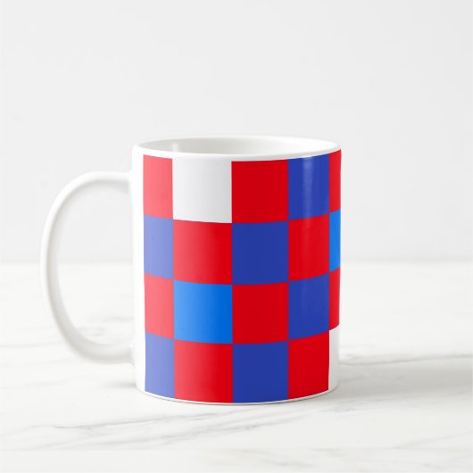 Rood, Wit & Moedig – Onafhankelijkheidsdag Koffiem Koffiemok (Links)