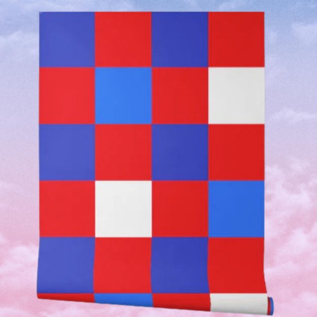 Rood, Wit & Moedig – Patriottische Onafhankelijkhe Behang (Creator heeft geüpload)