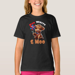 Rood Wit & Moo, 4 juli Kinderen T-shirt