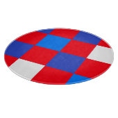 Rood, Wit & Mooi – Patriotisch Sierglas Snijplank (Hoek)