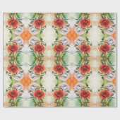 Rood wit papier met vulling (Vlak)