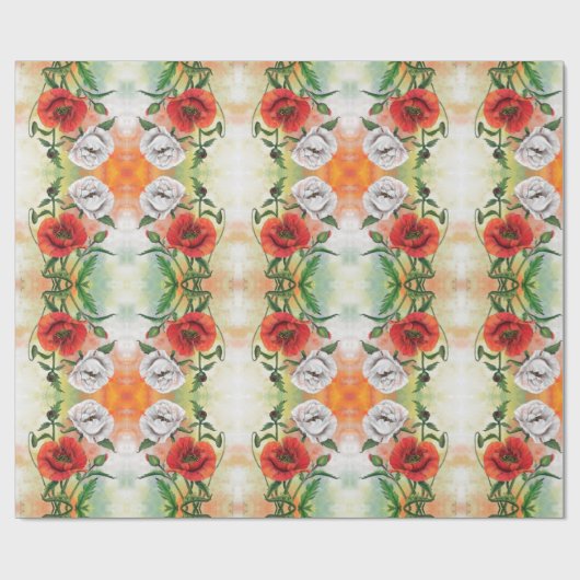 Rood wit papier met vulling (Vlak)