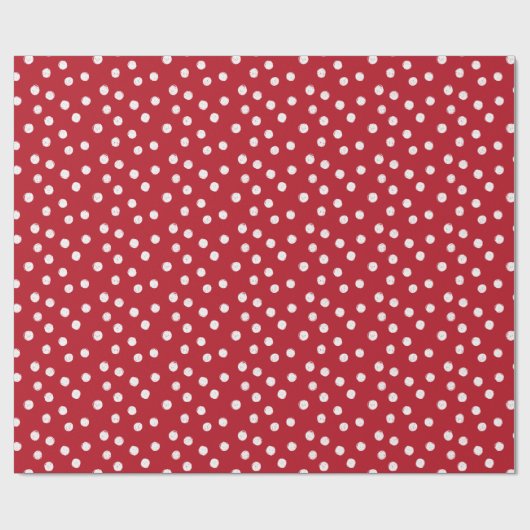 Rood wit papier met witte wand voor kerstkaarten (Vlak)