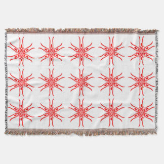 rood wit patroon A 2-22 Deken