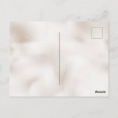 Rood Wit Plaid Kerstmis Briefkaart (Achterkant)