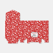 Rood Wit Polka Dots Ladybug Lijst Kinderen Verjaar Bedankdoosjes (Uitgevouwen)
