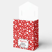 Rood Wit Polka Dots Ladybug Lijst Kinderen Verjaar Bedankdoosjes (Geopend)