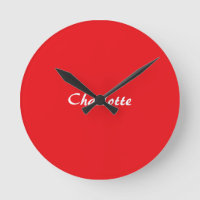 Rood wit Script Elegante minimalistische moderne n
