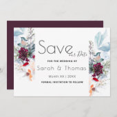 ROOD WIT & SINAASAPPEL BLOEMELEGANT BEWAAR ONZE DA AANKONDIGING (Voorkant / Achterkant)