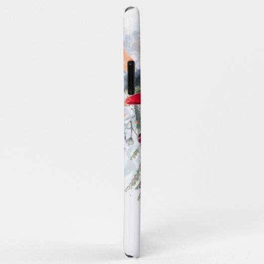 ROOD WIT & SINAASAPPEL ELEGANTE BLOEM Case-Mate iPhone CASE (Achterkant/rechts)