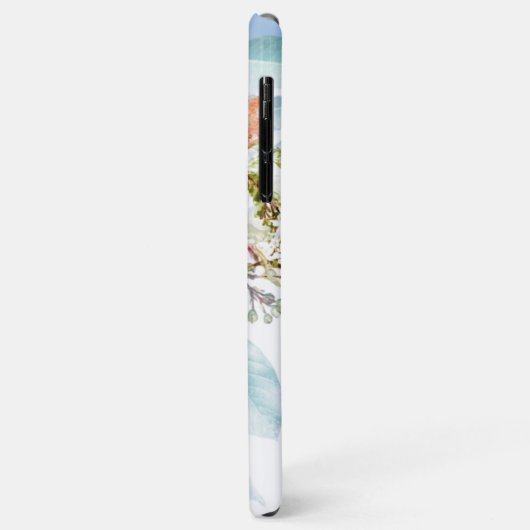 ROOD WIT & SINAASAPPEL ELEGANTE BLOEM Case-Mate iPhone CASE (Achterkant/links)