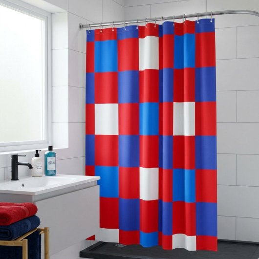 Rood, Wit & Spetter – Patriottisch Gordijn voor de