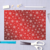 rood, wit, ster, sterren, Kerstmis + Steekproef, g Tissuepapier (Craft)