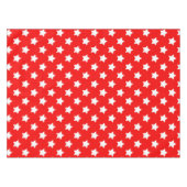 Rood wit sterren patroon decoratief tafelkleed (Voorkant (Horizontaal))