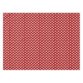 Rood wit stip tafelkleed (Voorkant (Horizontaal))