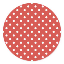 Rood-wit Stippenpatroon