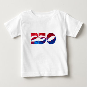 Rood Wit Streep Blauw Sterren Amerika 250 Verjaard