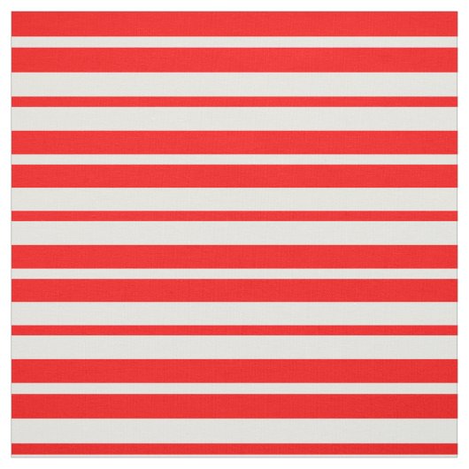 Rood wit strepen patroon ontwerp stof (Swatch)