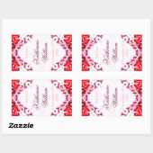 Rood+Wit Trouw Wijn 4.5 x 2.7in Stickers (Vel)