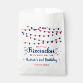 Rood, Wit & Twee! 4 juli 2e verjaardag Bedankzakje (Voorkant)