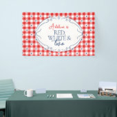 Rood Wit & Tweede Verjaardagsfeestje Spandoek (Beurs)