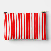 Rood Wit Verticaal Streepjespatroonontwerp Etui (Achterkant)