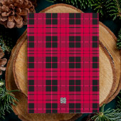 Rood & Wit Vrolijke Kerstfoto Feestdagenkaart