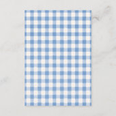 Rood Wit & Wensen voor Baby Kaart (Achterkant)