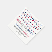 Rood, Wit & Wie? 4 juli Geslacht onthullen Partij Servet (Hoek)