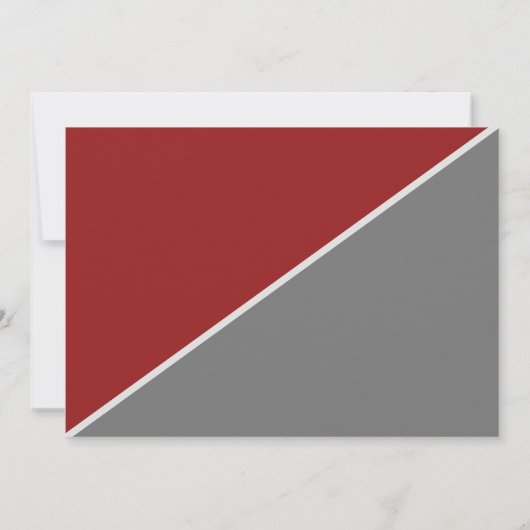 Rood Wit Winter Liefde Magic Baby shower Kaart (Achterkant)