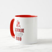 Rood Witte Delije Noord 1989 Mok (Voorkant links)