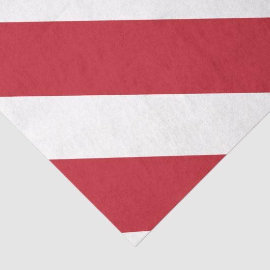 Rood-witte diagonale strepen tissuepapier (Detail)