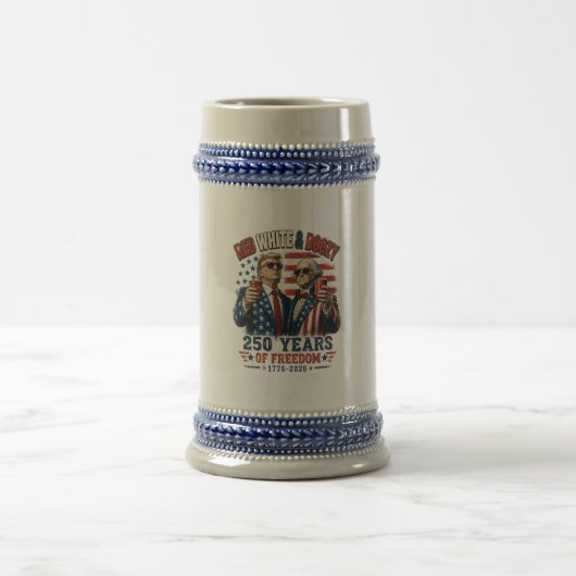 Rood Witte Drank Trump George Washington 250 Bierpul (Center)