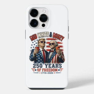 Rood Witte Drank Trump George Washington 250 iPhone 14 Pro Max Hoesje