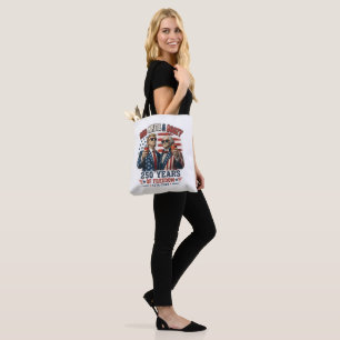 Rood Witte Drank Trump George Washington 250 Tote Bag