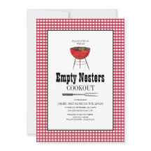 Rood Witte Empty Nesters Kookfeest Barbecue